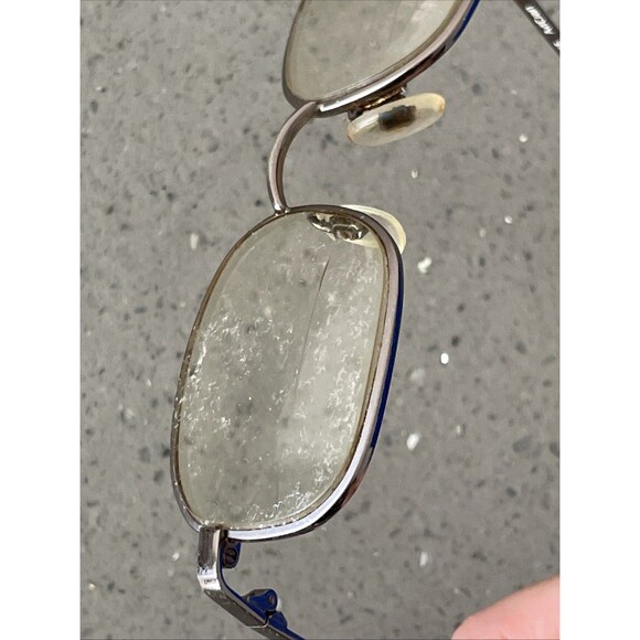 ArtCraft WF677 67761 Gunmetal Oval Eyeglasses Frames ONLY 48-18-145 Z87-2 - Picture 14 of 15